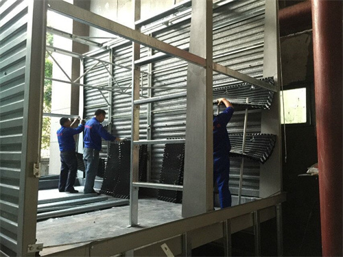淺析橫流式冷卻塔運作原理和適用范圍(閉式橫流冷卻